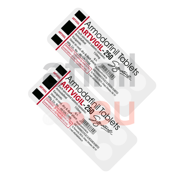 Super Potent Artvigil 250mg Strip Generic Armodafinil Fastest Shipping & Lowest Price