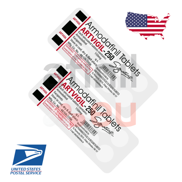 Strong Artvigil 250mg USPS Priority Mail Express Overnight Shipping USA Urgent